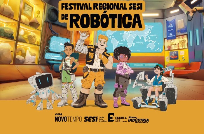 Pela primeira vez a Paraíba recebe o Festival Regional SESI de Robótica