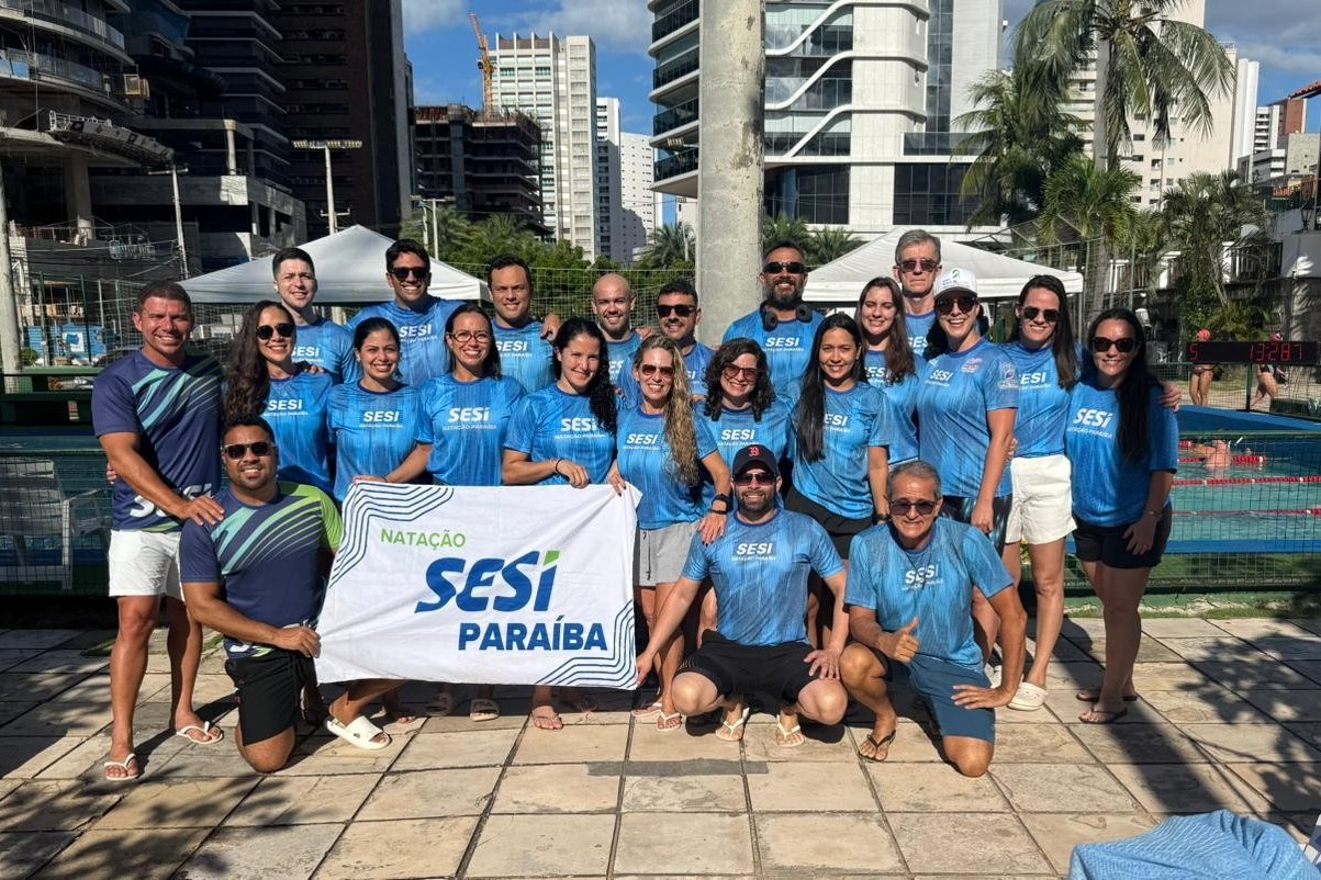 SESI Paraíba conquista mais de 80 medalhas e garante vice-campeonato no Norte-Nordeste de Natação Master