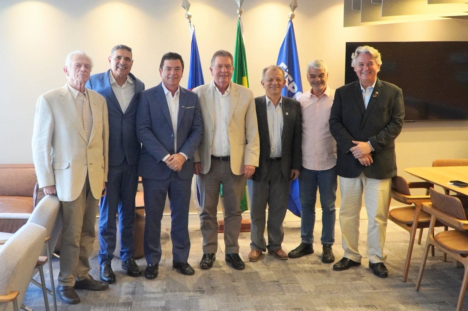 Transnordestina: presidente da FIEPB e Nordeste Forte participa de reunião em Pernambuco e reforça atuação conjunta em defesa da obra