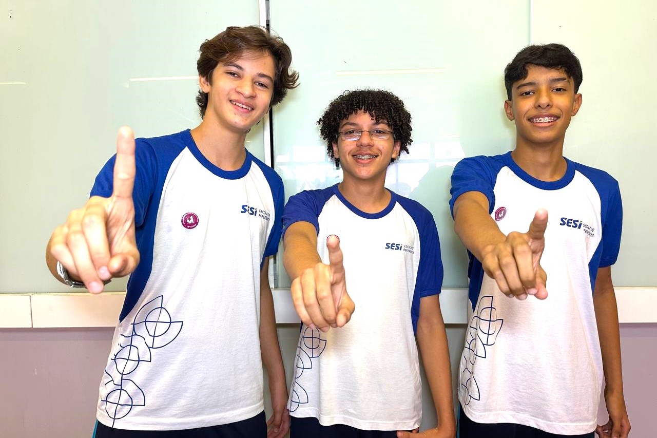 Estudantes da Escola SESI vão representar Campina Grande na Olimpíada Nacional em História do Brasil