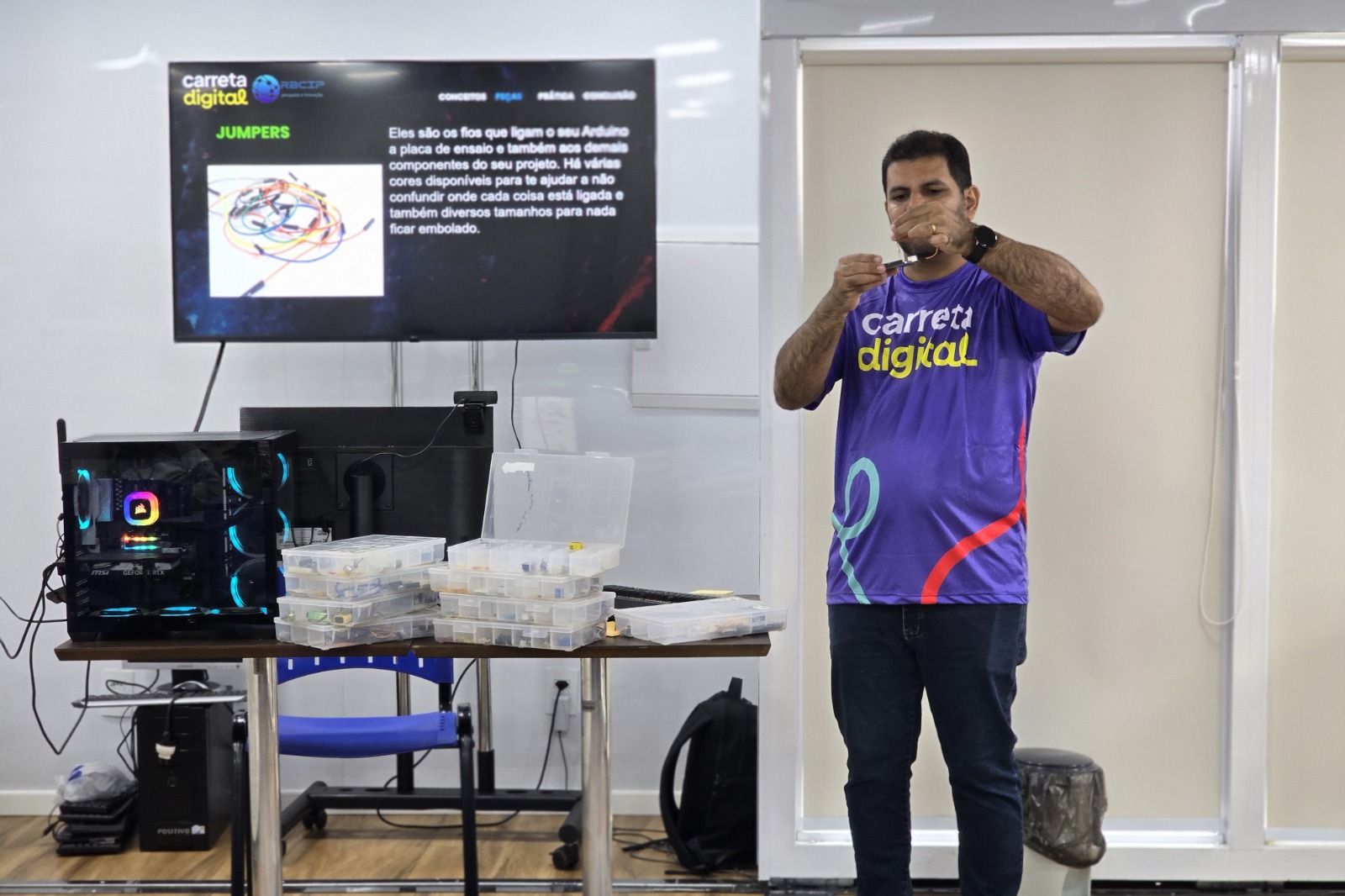 Carreta Digital chega à FIEPB com cursos gratuitos de tecnologia e inovação