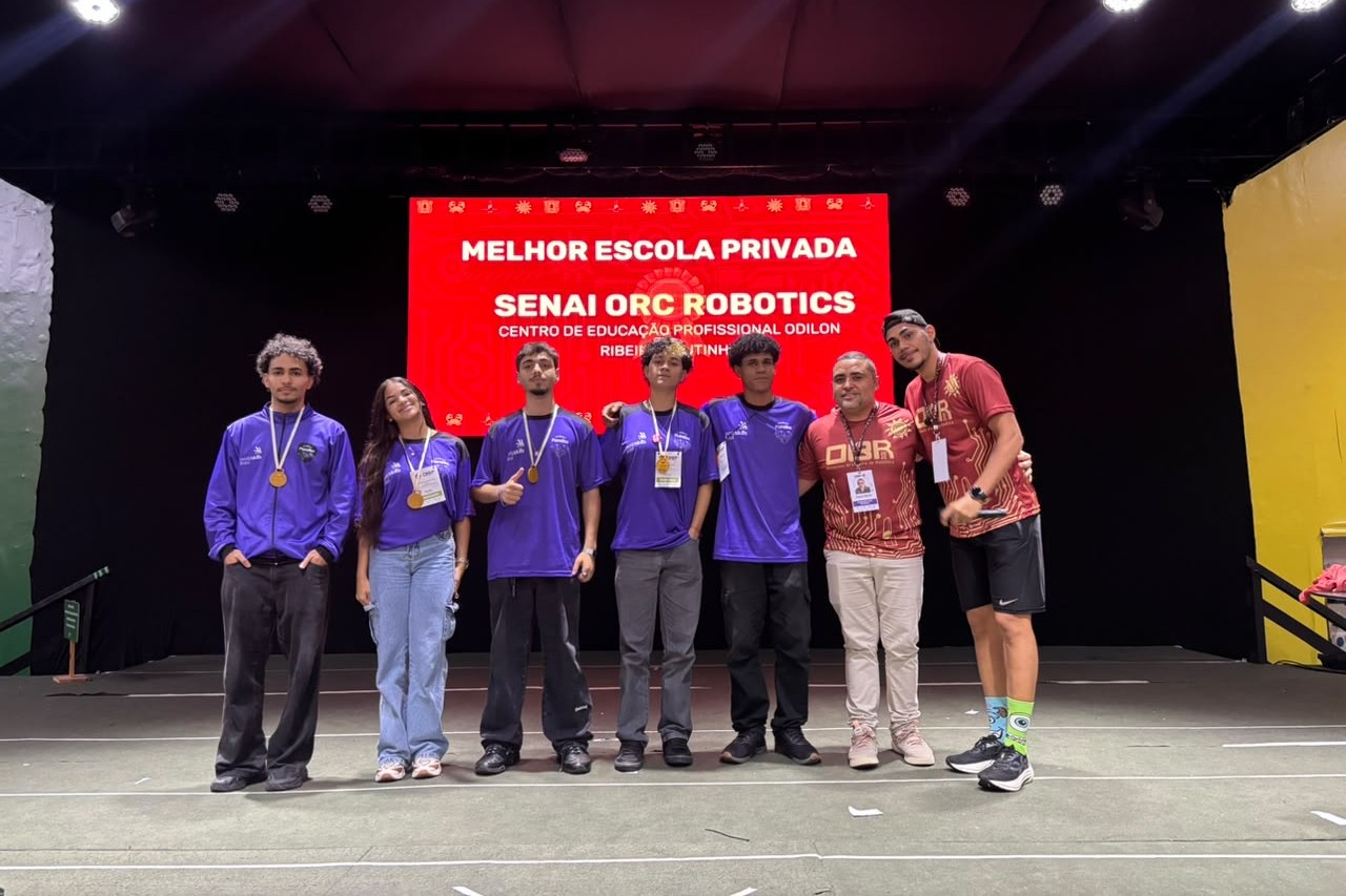 Alunos do SENAI e SESI Paraíba conquistam premiações na Olimpíada Brasileira de Robótica